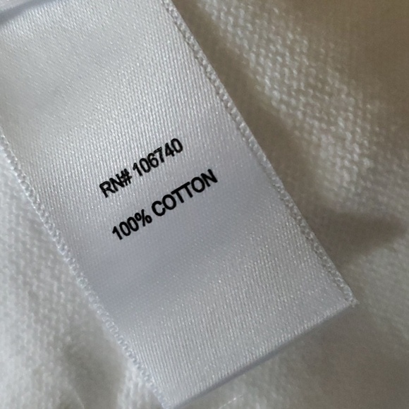 100% Cotton Shrug White Womens Size Medium M Chic NorthStyle Ivory Open Blouse - Picture 2 of 3